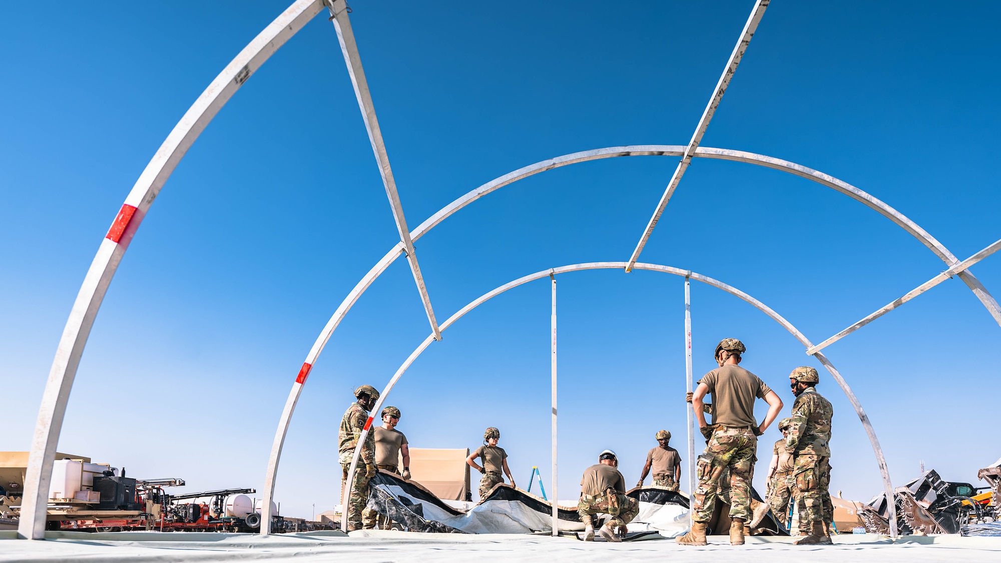 Airmen participate in Tactical Leadership course