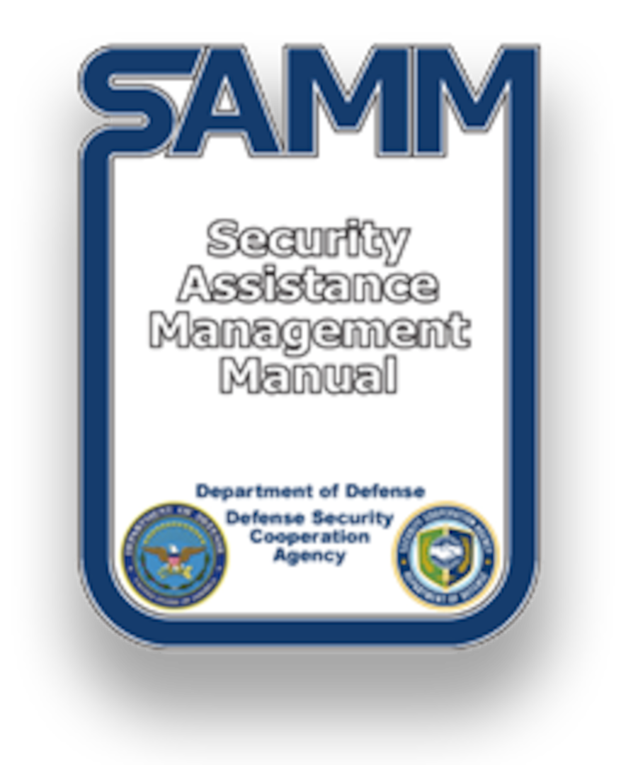 Cover page of the Security Assistance Management Manual