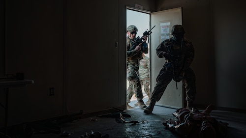 Airmen participate in Tactical Leadership course