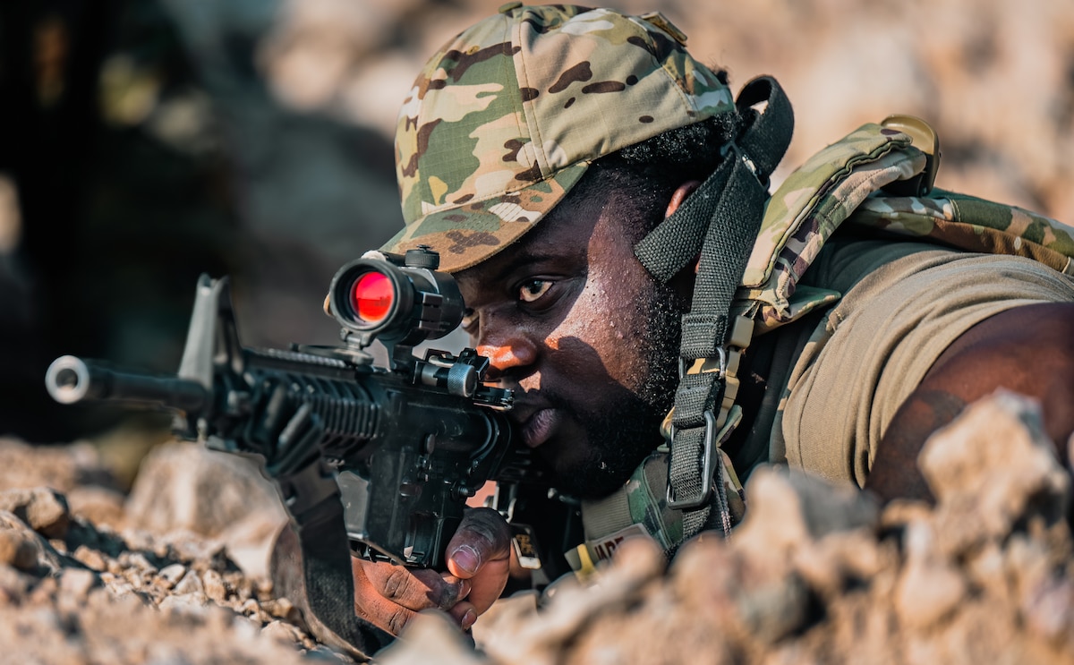 Airmen participate in Tactical Leadership course