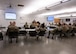 U.S. Air Force Airmen and senior leaders attended a medical readiness briefing on Jan. 31, 2025, at the 59th Medical Readiness Training Center, Joint Base San Antonio-Camp Bullis, Texas.