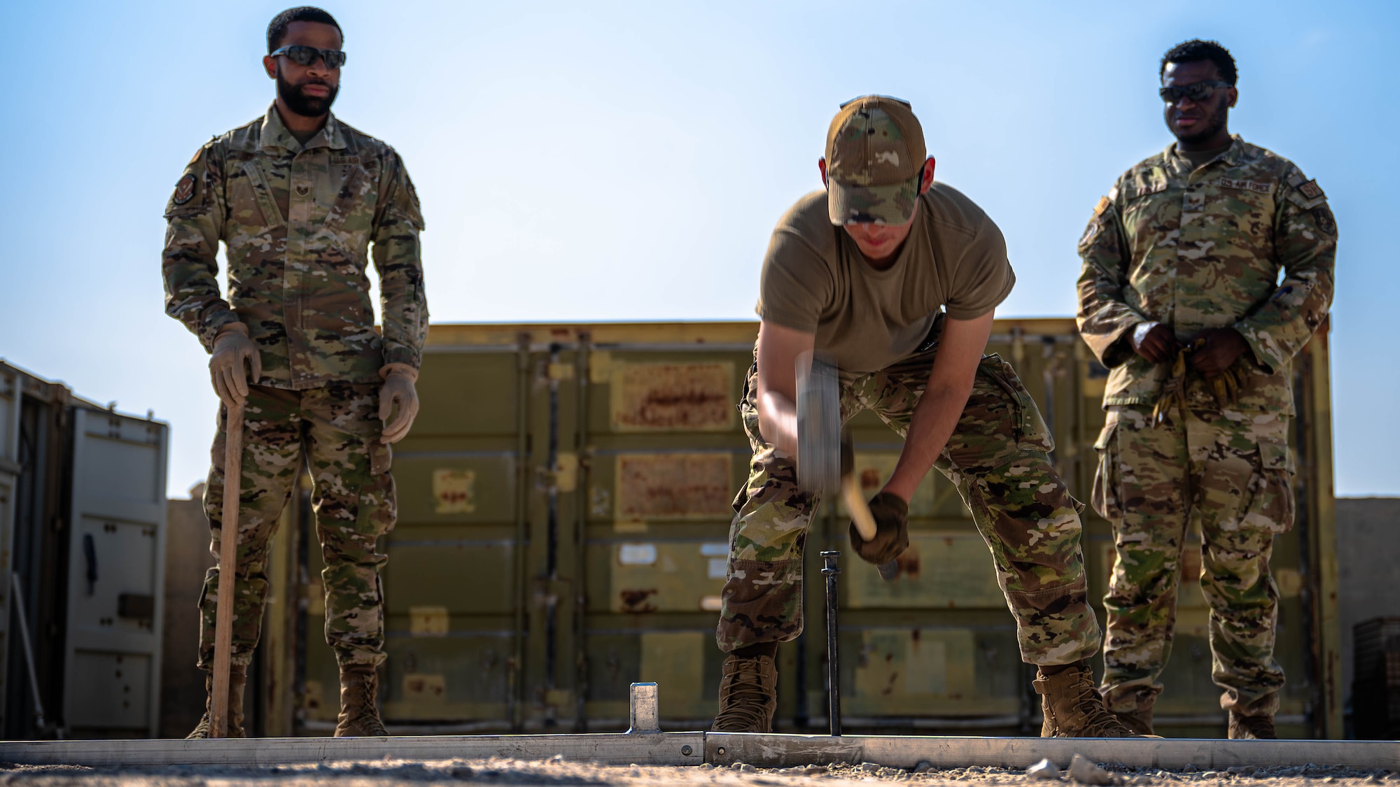 Airmen participate in Tactical Leadership course