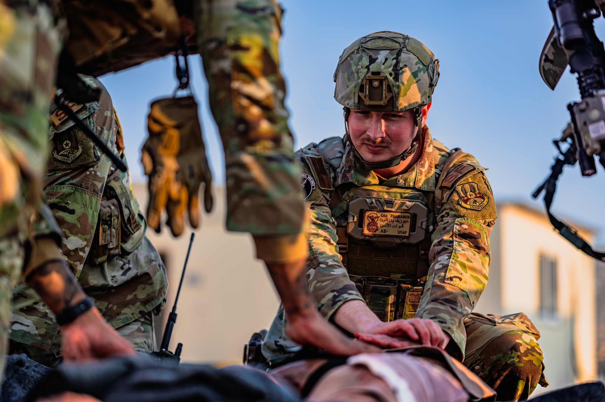 Airmen participate in Tactical Leadership course