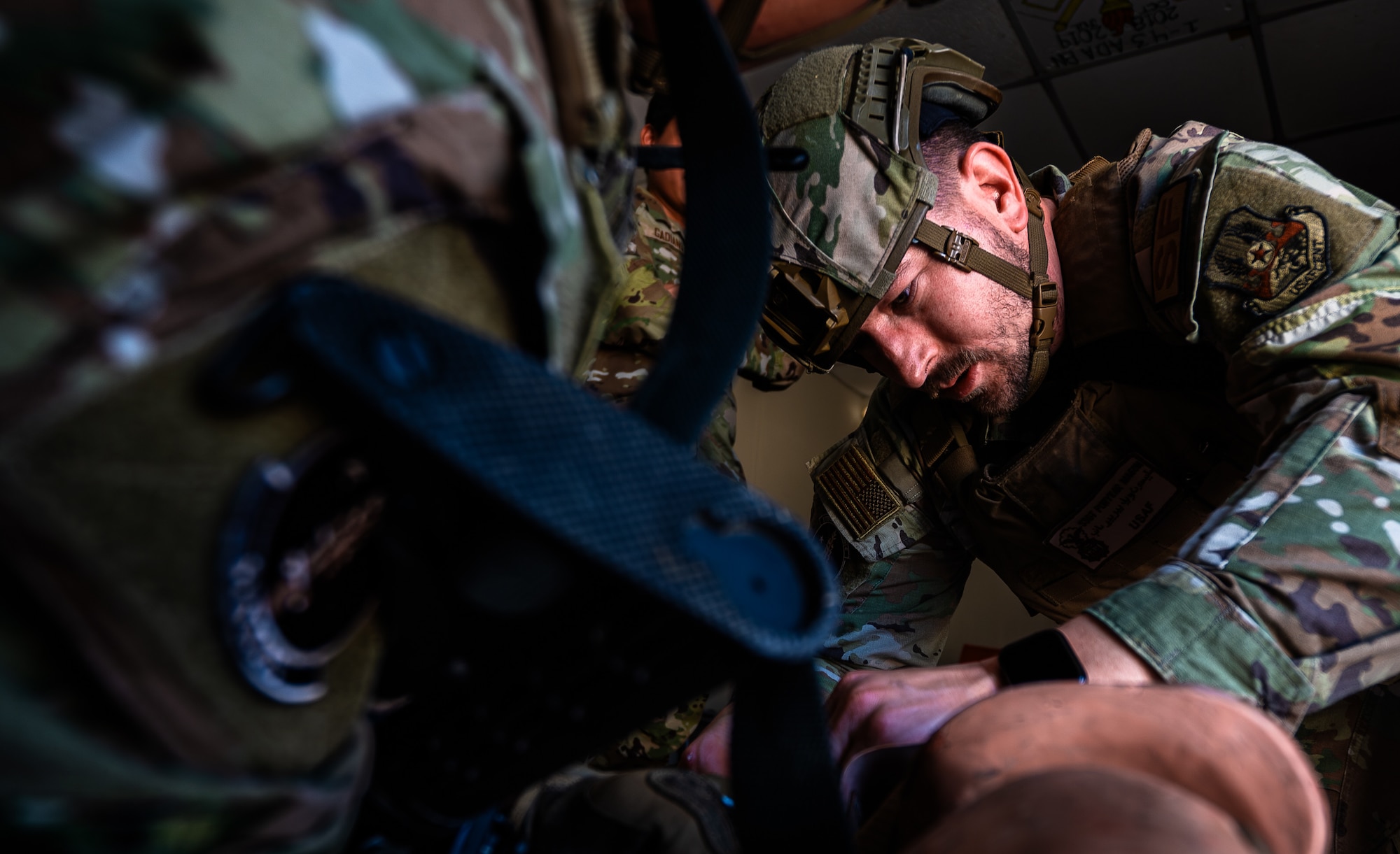 Airmen participate in Tactical Leadership course