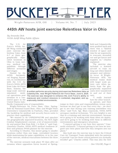 The July 2025 issue of the Buckeye Flyer is now available. The official publication of the 445th Airlift Wing includes eight pages of stories, photos and features pertaining to the 445th Airlift Wing, Air Force Reserve Command and the U.S. Air Force.