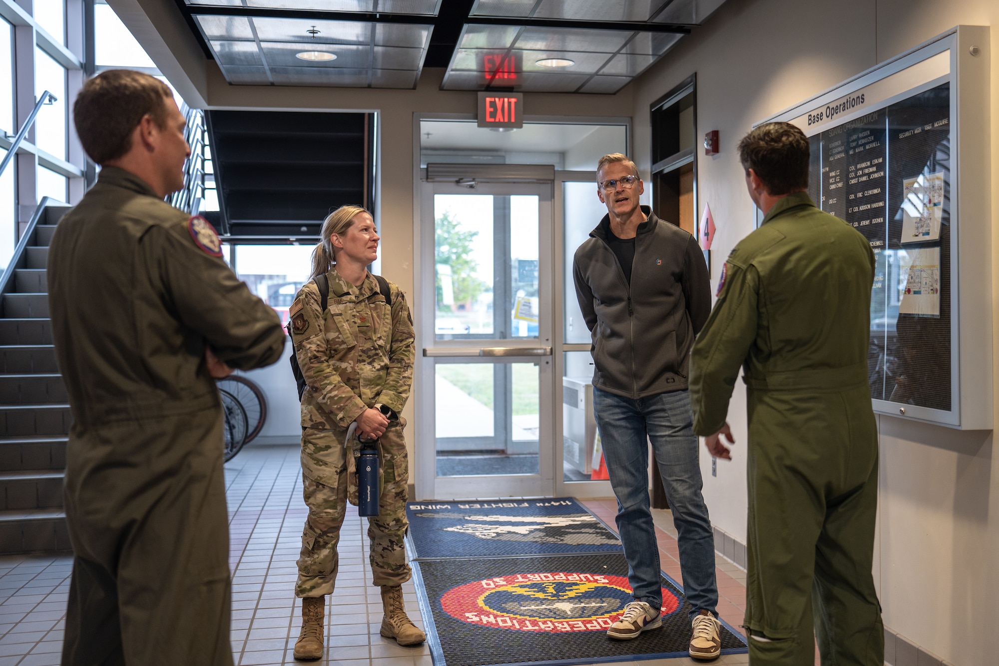 Civic leader tours provide key members of the local community with a valuable opportunity to gain insight into the 114th Fighter Wing’s culture and mission.