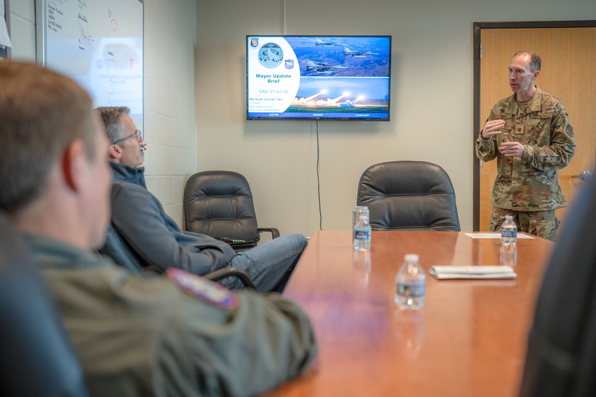 Civic leader tours provide key members of the local community with a valuable opportunity to gain insight into the 114th Fighter Wing’s culture and mission.