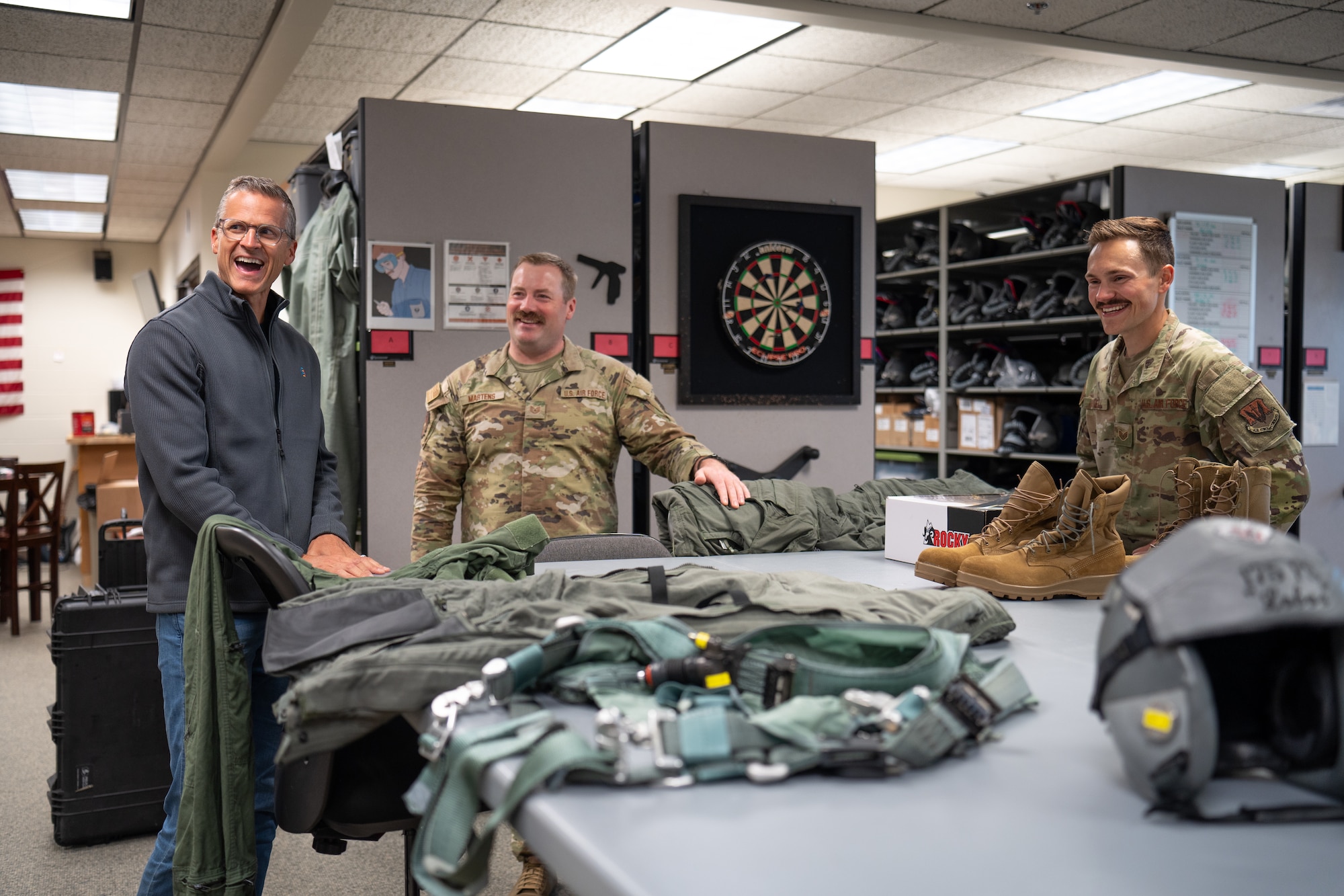 Civic leader tours provide key members of the local community with a valuable opportunity to gain insight into the 114th Fighter Wing’s culture and mission.