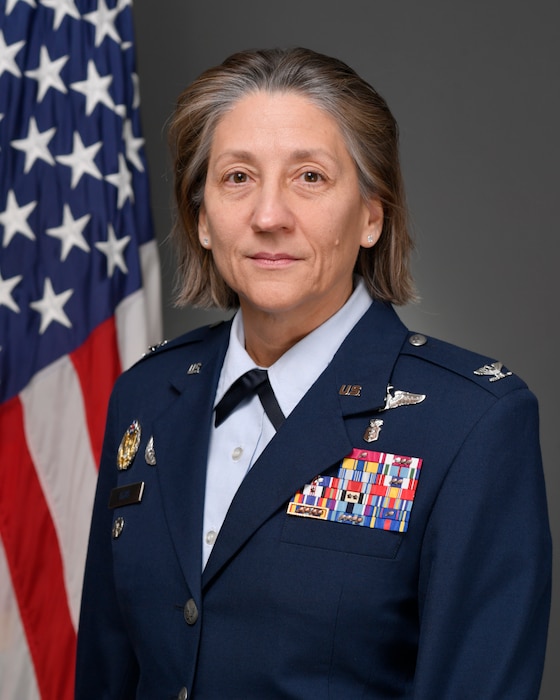 This is the official portrait of Col. (Dr.) Lidia S. Ilcus.