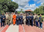 U.S. Soldiers assigned to the Missouri Army National Guard participate in a subject matter expert exchange with Panamanian Public Forces in Panama City, Panama, June 24, 2025. The visit was part of the Missouri National Guard’s State Partnership Program and aimed to exchange and learn internal processes and standard operating procedures related to logistics and sustainment operations between both countries. (U.S. Air National Guard photo by Capt. Joshua Taylor)