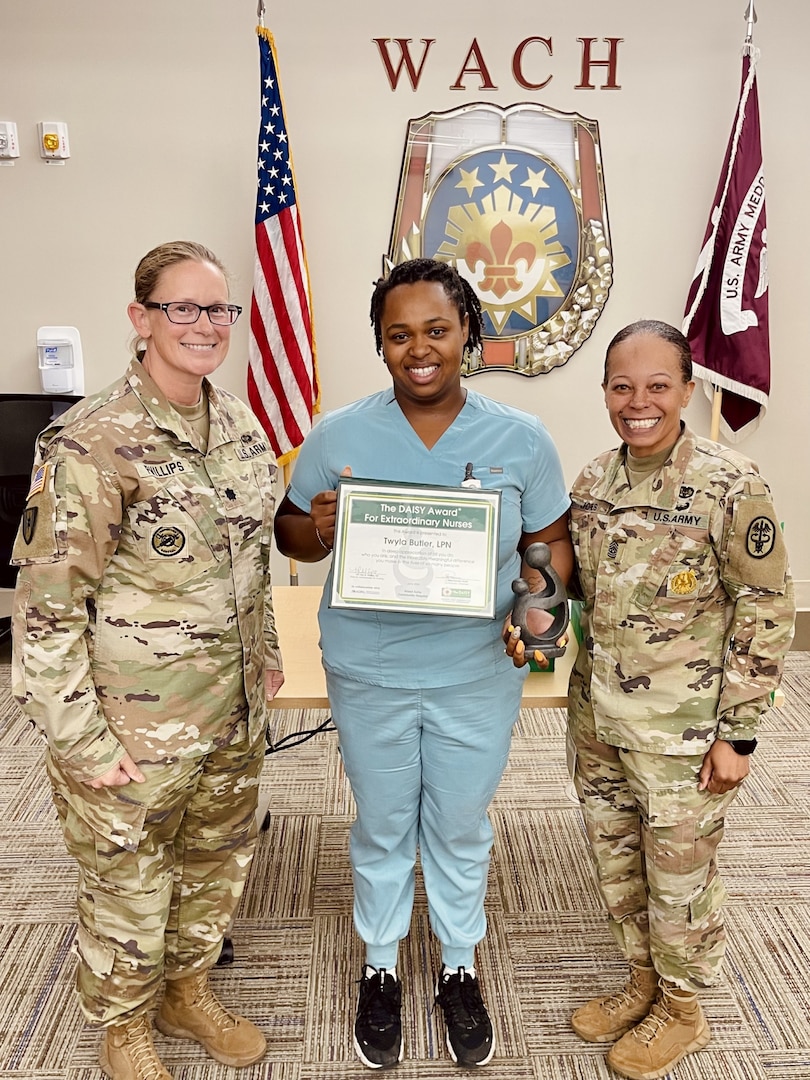 Nurses awarded the DAISY Award