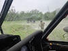 Alaska Army National Guard Chief Warrant Officer 3 Nick Lime, an aviator assigned to 207th Aviation Battalion, assists six distressed people stranded on the Kuskokwim River during a rescue mission June 30, 2025. The Alaska Rescue Coordination Center opened the mission in response to an Alaska State Troopers request for assistance when the family’s boat became stuck on a sandbar in the river. (Alaska National Guard courtesy photo by Chief Warrant Officer 3 Bryan Kruse)