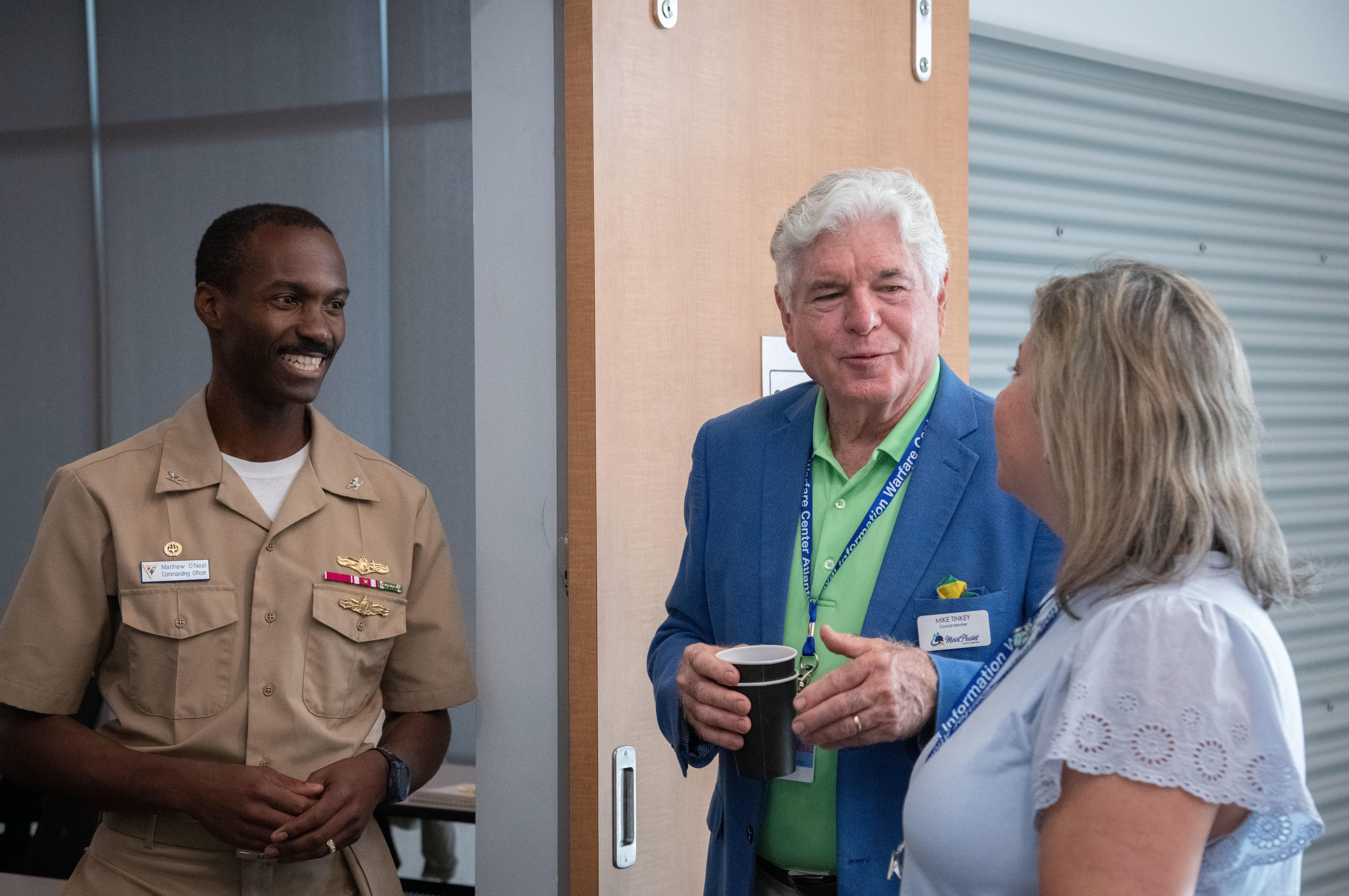 NIWC Atlantic hosted Charleston-area mayors and city council members to learn about some of our recent projects.