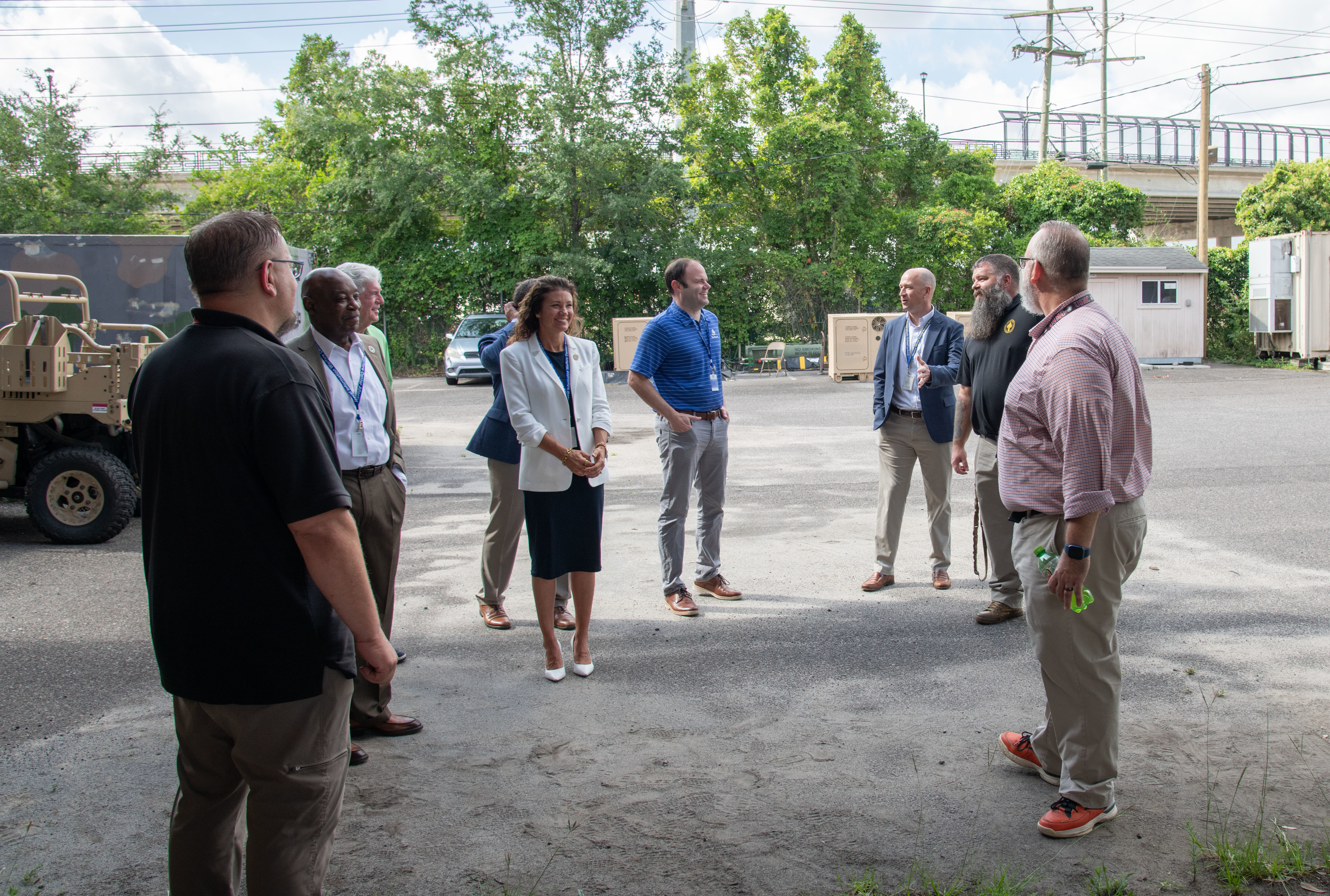 NIWC Atlantic hosted Charleston-area mayors and city council members to learn about some of our recent projects.