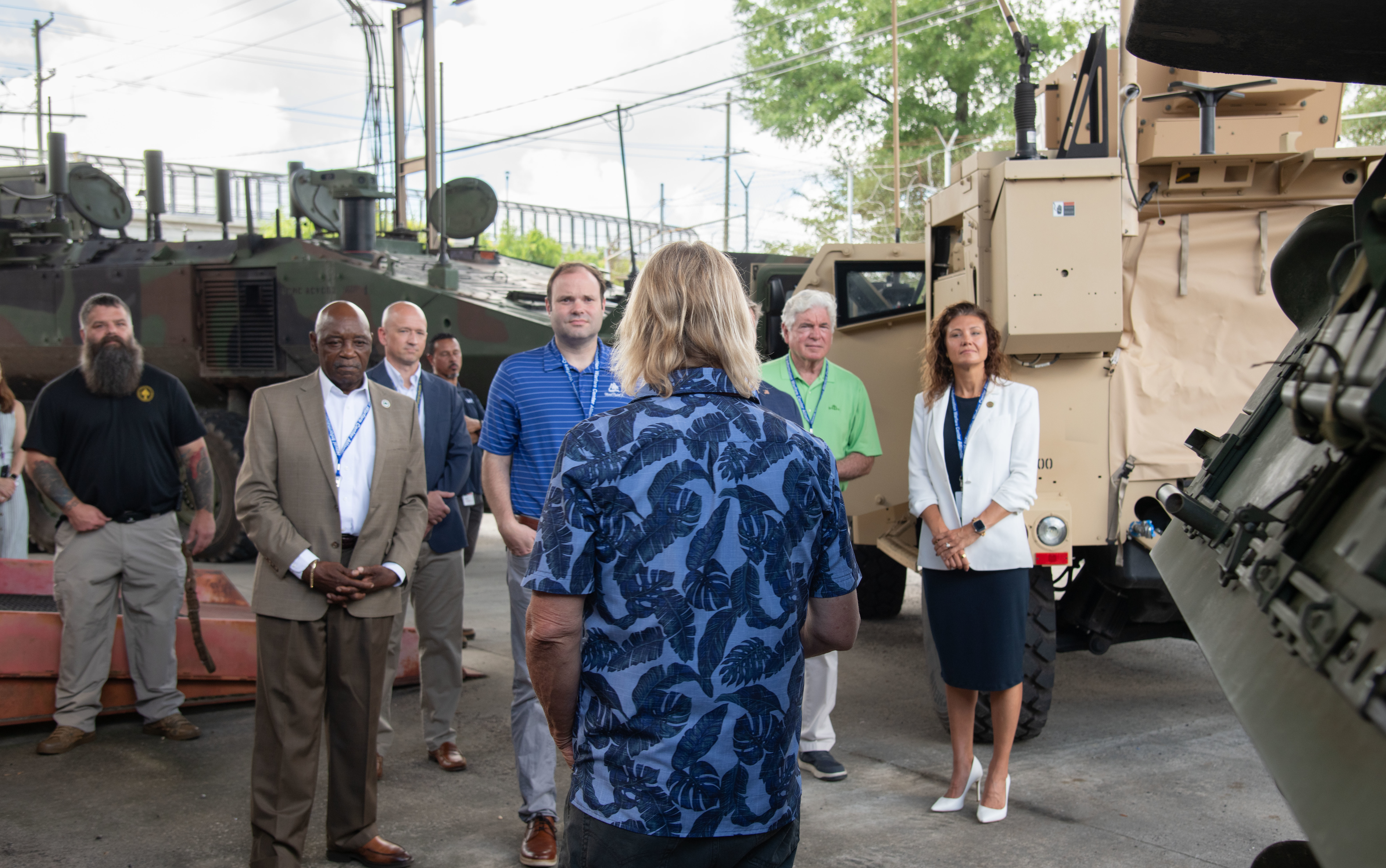 NIWC Atlantic hosted Charleston-area mayors and city council members to learn about some of our recent projects.