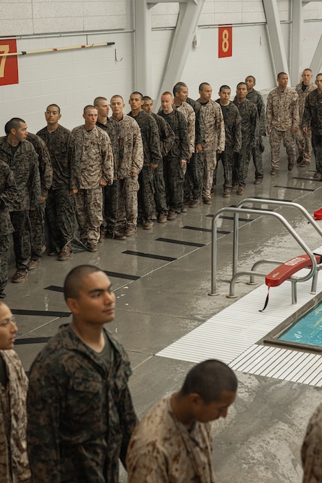 Alpha Company Swim Qualification