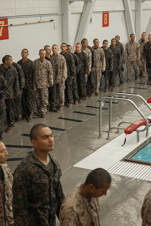 Alpha Company Swim Qualification