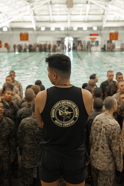 Alpha Company Swim Qualification