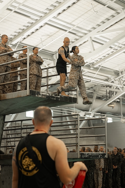 Alpha Company Swim Qualification