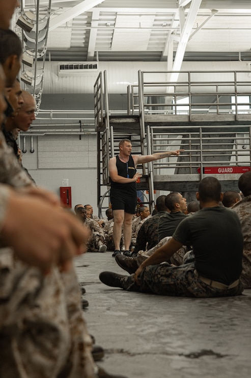 Alpha Company Swim Qualification