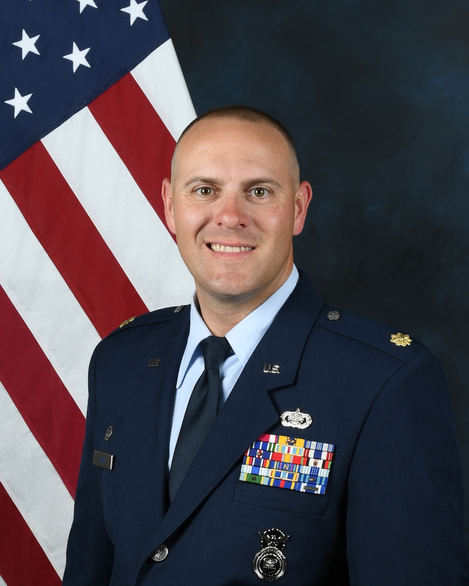 Maj. Taylor D. Farris is the Commander, 412th Force Support Squadron, Edwards Air Force Base, California.