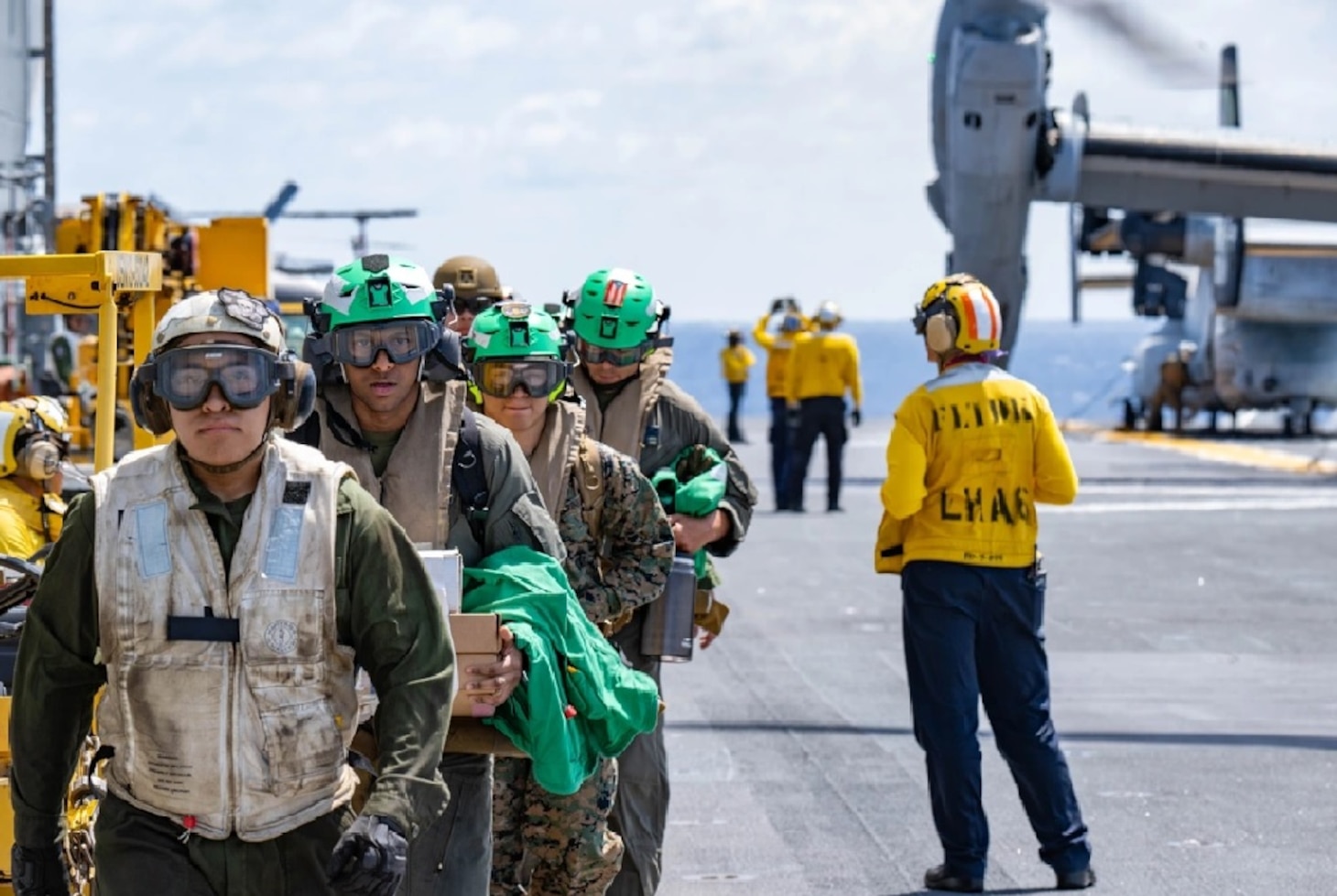 USS America (LHA 6) Conducts Flight Operations