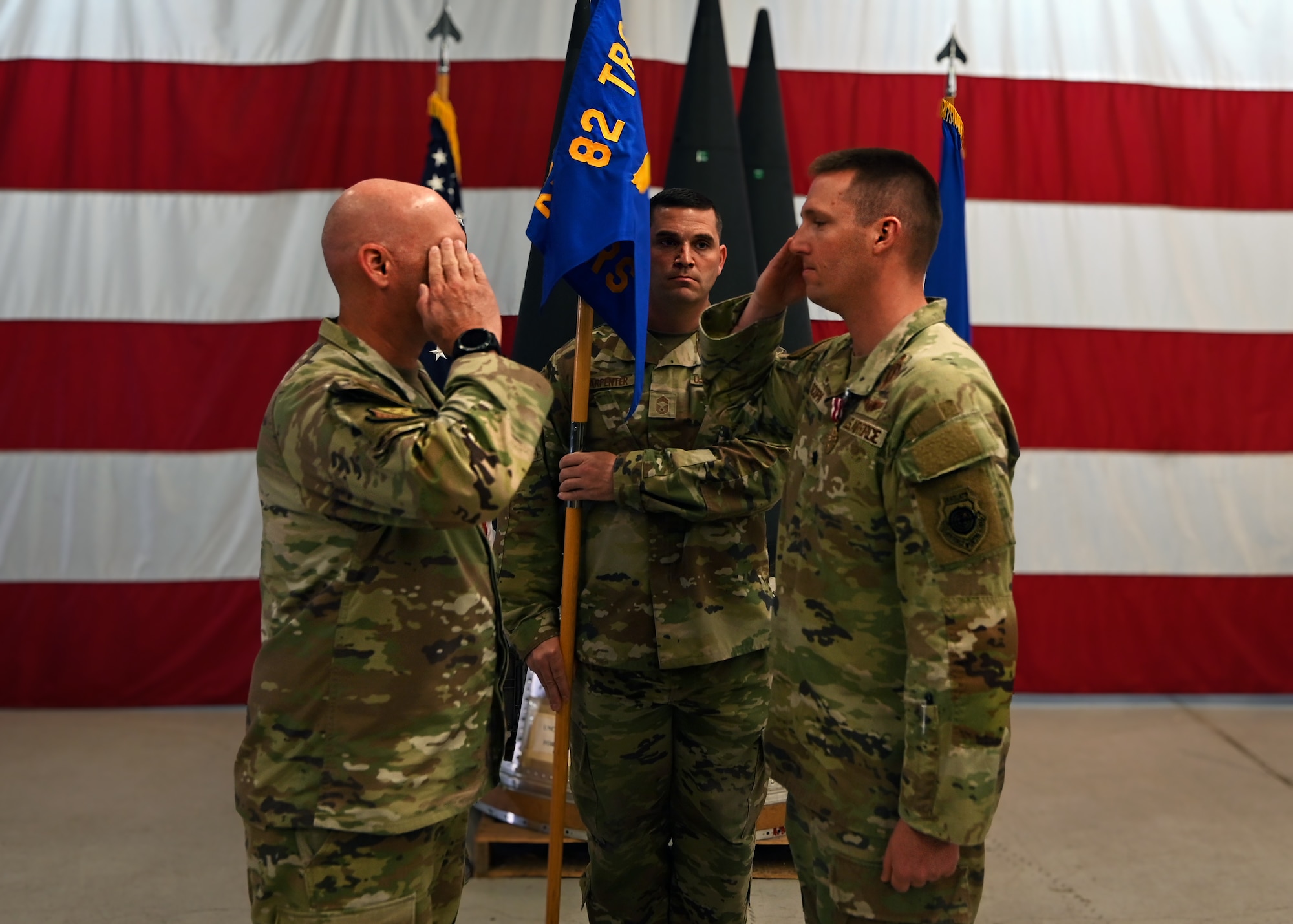 532nd Training Squadron Change of Command.