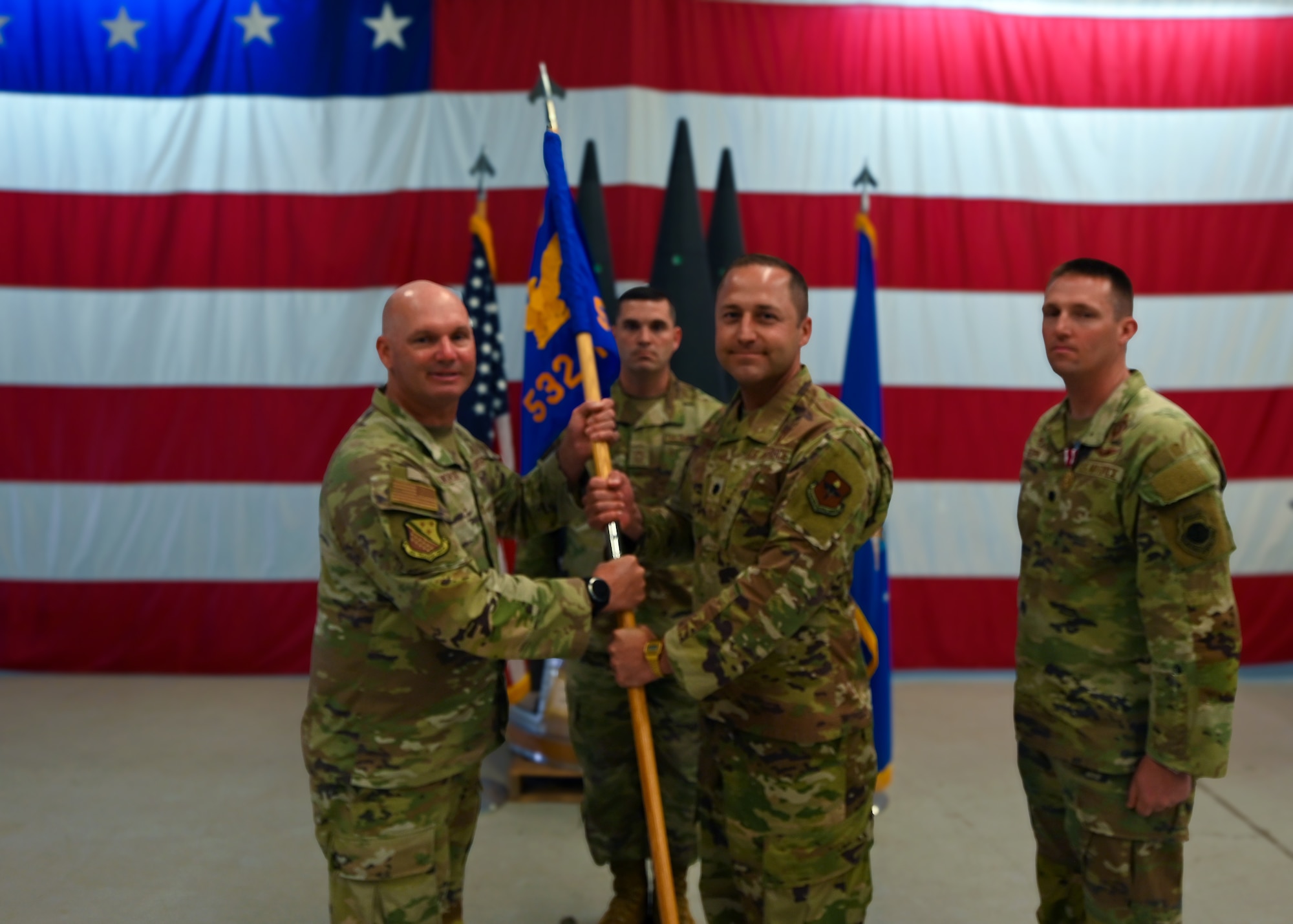 532nd Training Squadron Change of Command.
