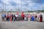 Memphis District Commander Col. Brian Sawser and Acting Deputy District Engineer for Programs and Project Management Anna Prestwood joined Project Manager Billy Grantham, his project delivery team, and project partners, including the Arkansas Department of Agriculture, the White River Irrigation District, and contractor Entergy Arkansas in celebrating the project’s completion with a ribbon cutting ceremony. 

The Grand Prairie Electrical Substation provides power to the Grand Prairie Pumping Station. Both the electrical substation and the pumping station are critical components of the Grand Prairie Area Demonstration Project (GPADP) located in Arkansas' Grand Prairie--an area in the east-central portion of the state situated between the White and Arkansas Rivers. (USACE Photo/VI Specialist Vance Harris)