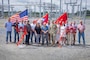 Memphis District Commander Col. Brian Sawser and Acting Deputy District Engineer for Programs and Project Management Anna Prestwood joined Project Manager Billy Grantham, his project delivery team, and project partners, including the Arkansas Department of Agriculture, the White River Irrigation District, and contractor Entergy Arkansas in celebrating the project’s completion with a ribbon cutting ceremony. (USACE Photo/VI Specialist Vance Harris)