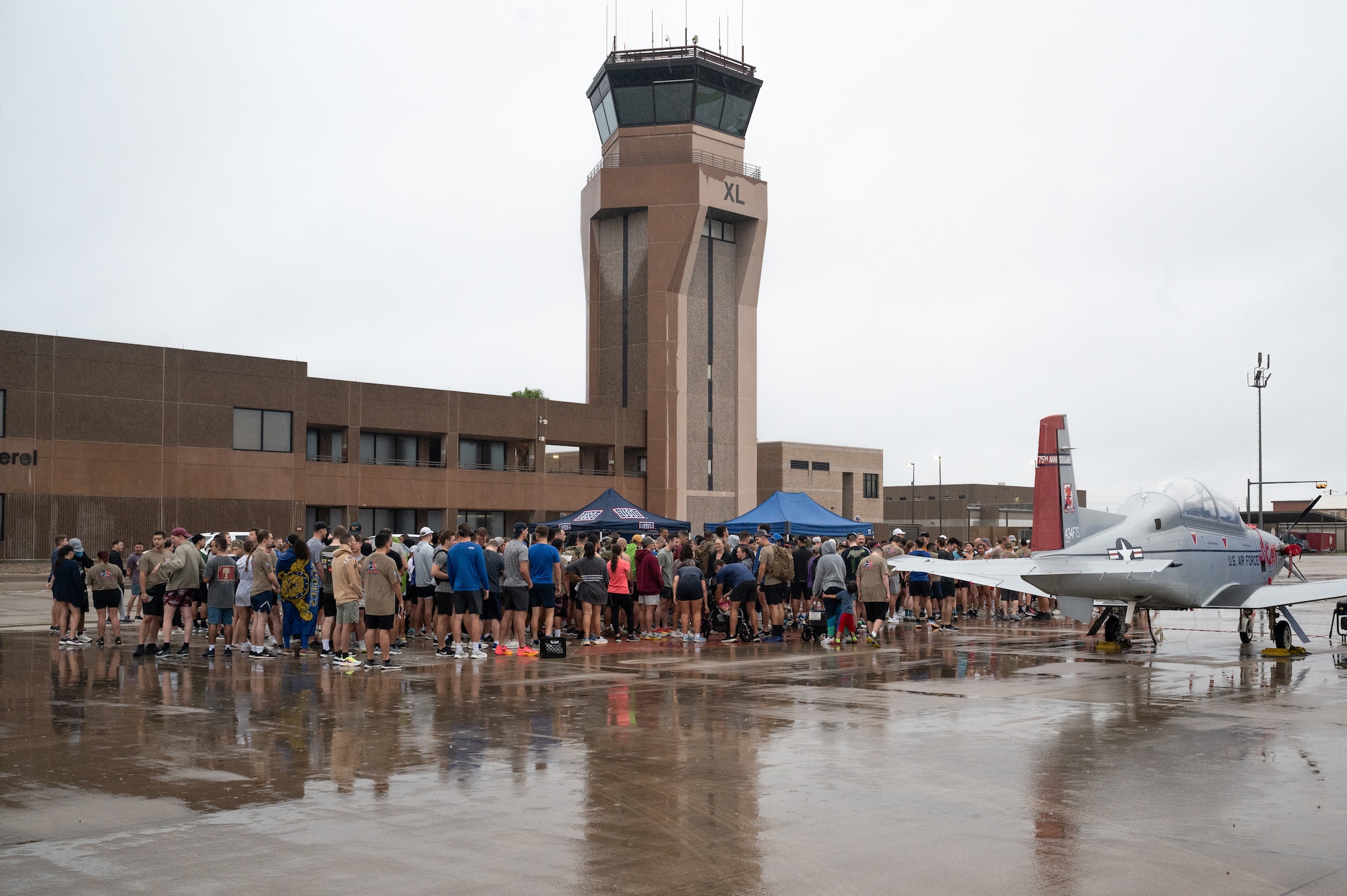 The 47th Flying Training Wing celebrated record setting training flight numbers and accomplishments for the second quarter with “XL Day” on Thursday, July 3.