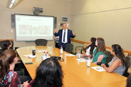 NREIP/SEAP Program Management visits NAMRU San Antonio