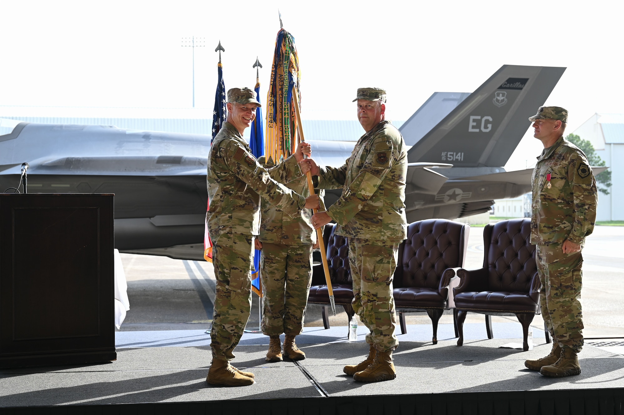The 33rd MXG is responsible for providing safe and equipped aircraft for the 33rd Fighter Wing training mission.