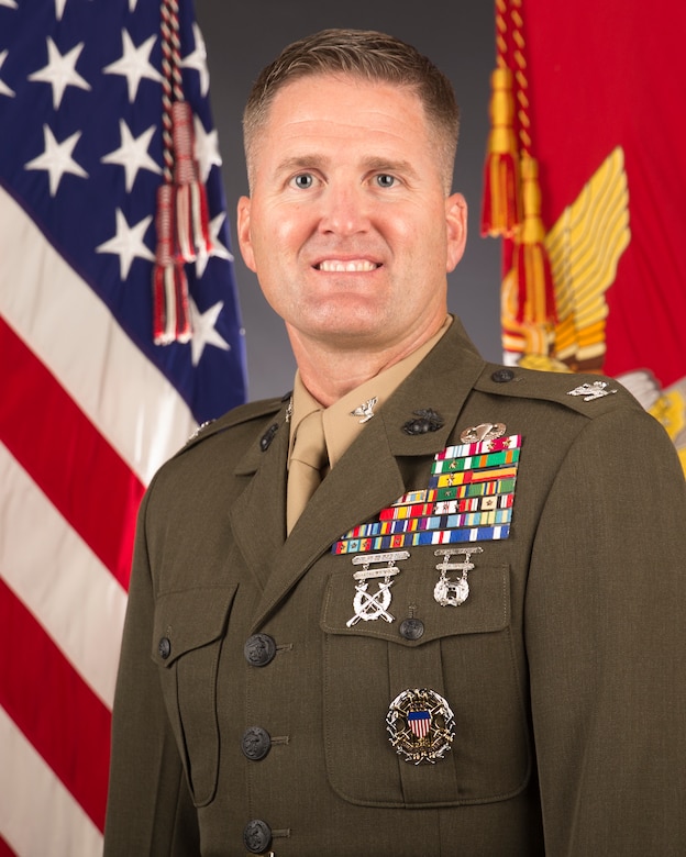 Col. J. P. Quinter command photo