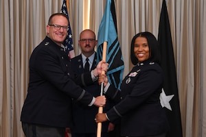 Change of command ceremony