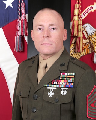 Portrait of Sergeant Major Shelby S. Smith