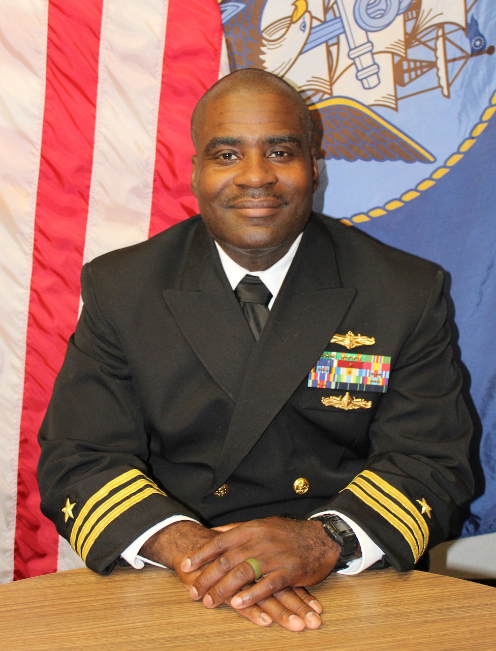 Cmdr. Quinzell T. Brown, Chief Staff Officer, Naval Information Warfare Training Group (NIWTG)