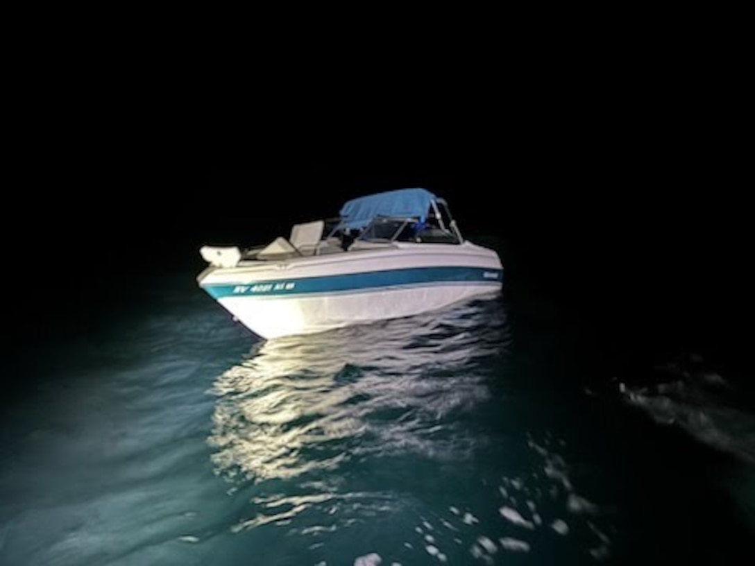 SAN DIEGO – Coast Guard Station San Diego interdicted seven suspected aliens aboard a 20-foot vessel approximately 7.5 miles west of Sunset Cliffs, Monday. 
At approximately 12:37 a.m., Coast Guard Sector San Diego watch-standers received a call from San Diego Lifeguards for a disabled vessel reporting it had been stranded for several hours. 
Coast Guard Cutter David Duren was diverted to the vessel to investigate. The David Duren’s boarding team discovered seven suspected aliens aboard the vessel, two of whom were minors. 
Four of the seven individuals had identification, six claimed Mexican nationality, and one claimed Chilean nationality.  All seven suspected aliens were taken into custody. 
The vessel and the suspected aliens were transported to Ballast Point to be transferred to the custody of Imperial Beach Border Patrol.