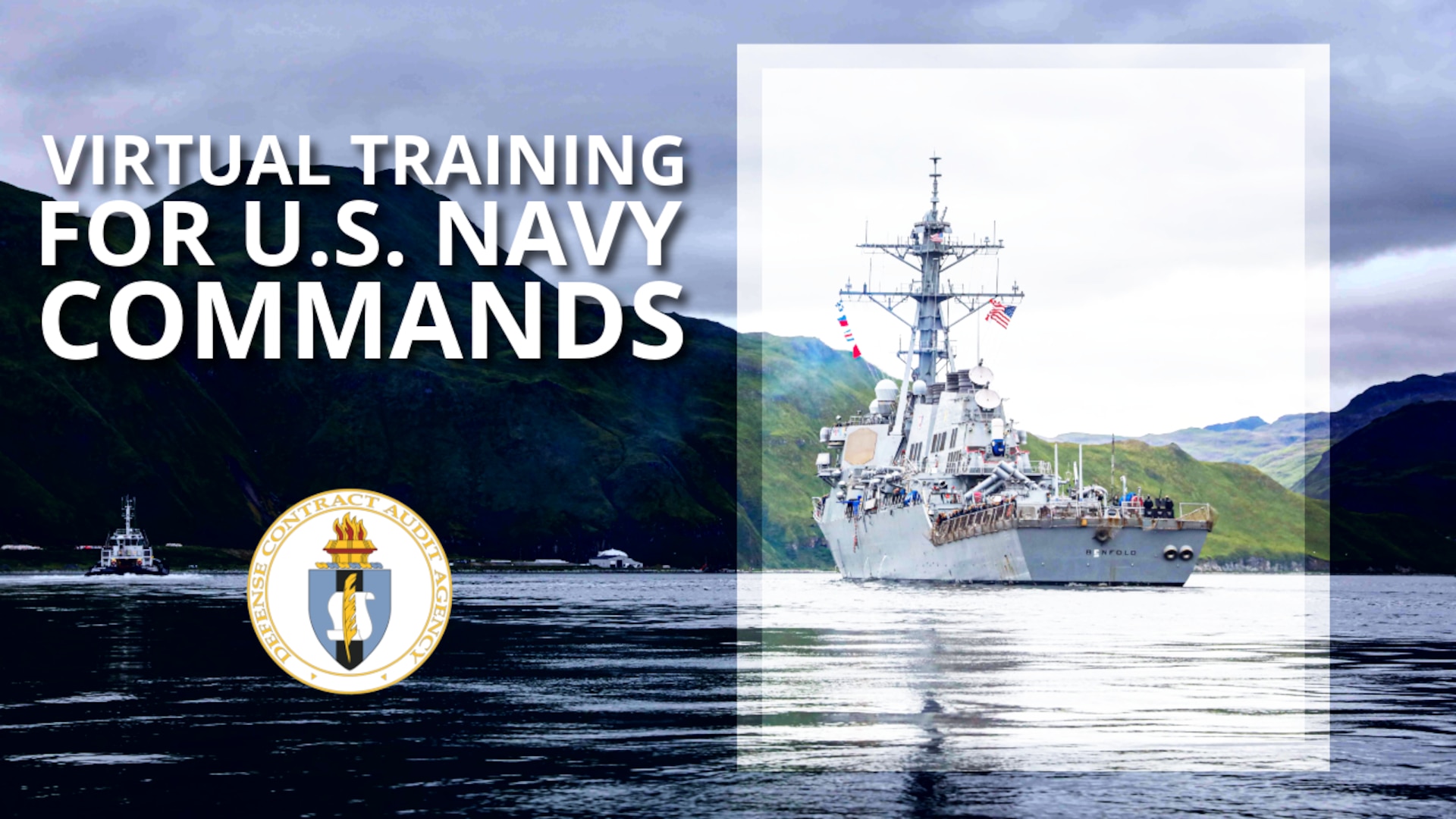 Text image with ship.