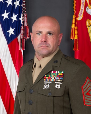 Portrait of Sergeant Major Nicholas J. Jordan