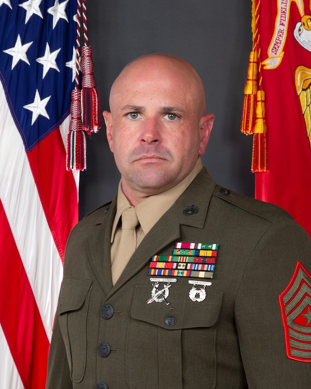 Sergeant Major Nicholas J. Jordan command photo