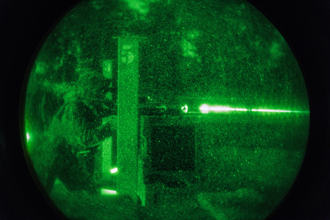 U.S. Marines and sailors with Headquarters Company, Marine Rotational Force – Darwin 25.3, participate in an unknown-distance combat marksmanship range at Robertson Barracks, Darwin, Australia, July 2, 2025.