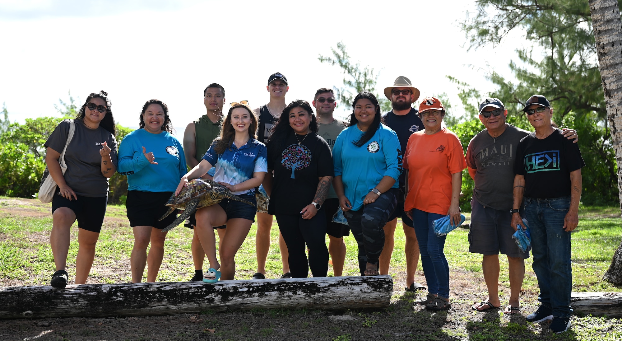 UOG, 36th CES and AAFB help protect the nesting sea turtles and other endangered species.
