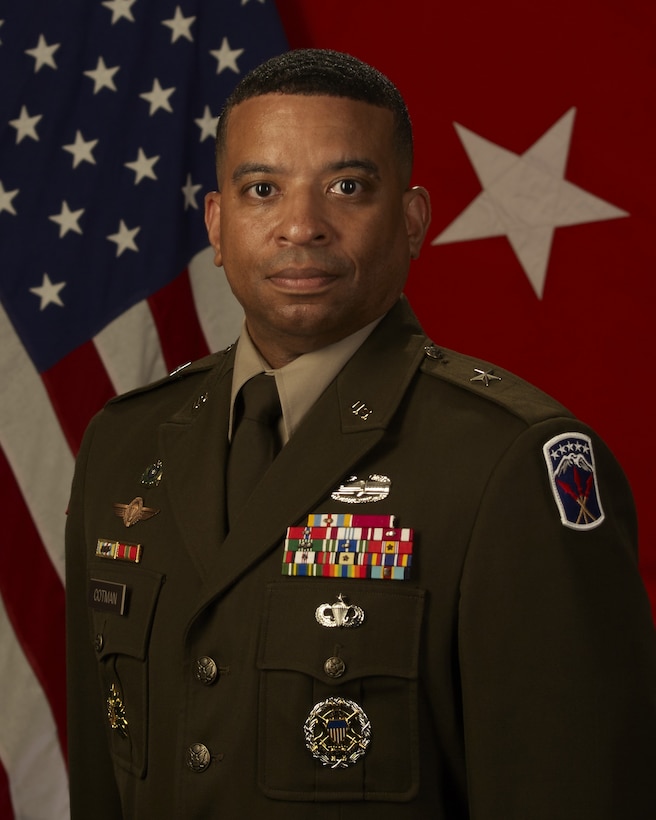 Army Brigadier General in uniform.