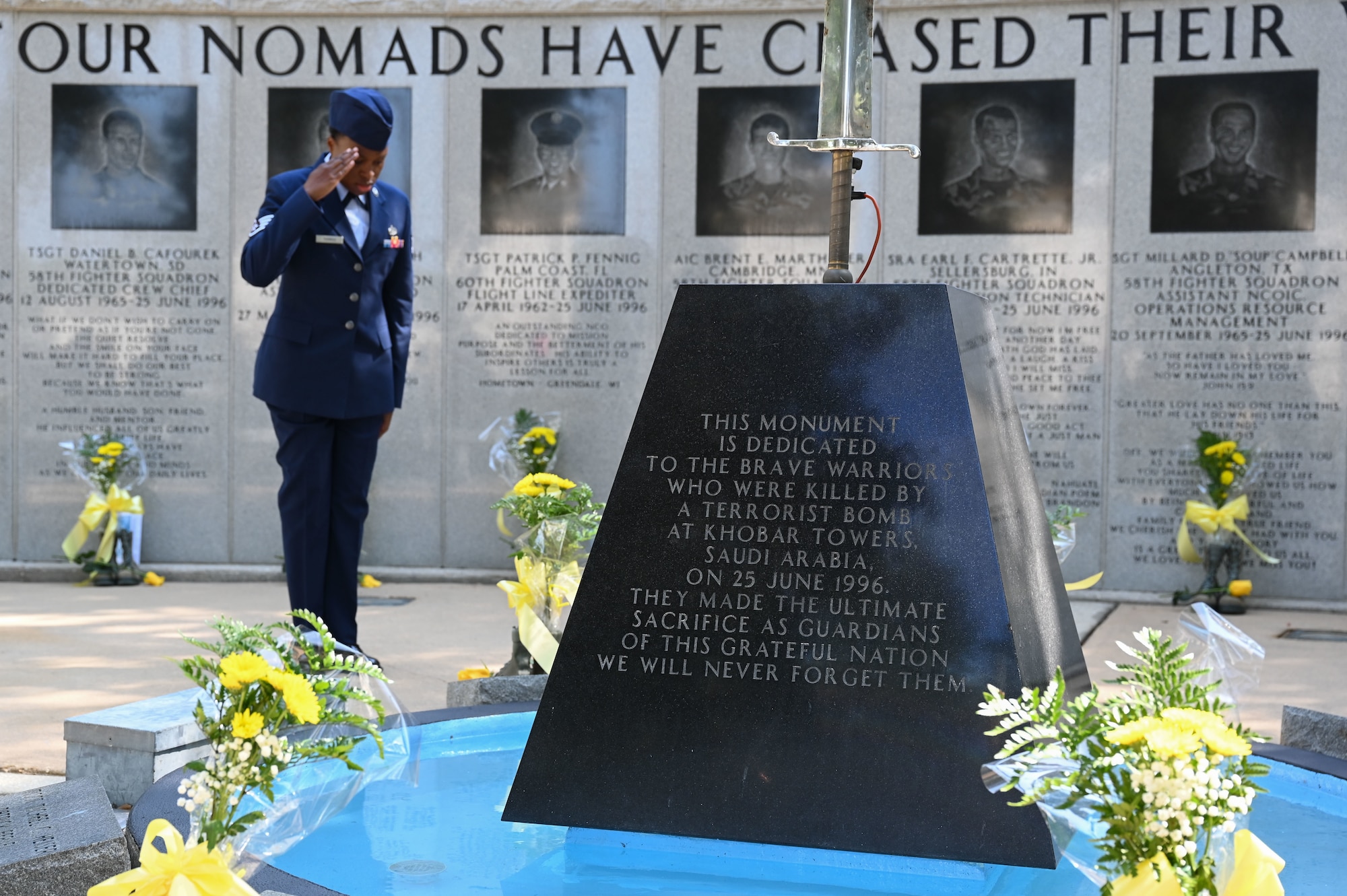 The 33rd Fighter Wing hosted the 29th annual Khobar Towers Memorial Ceremony.