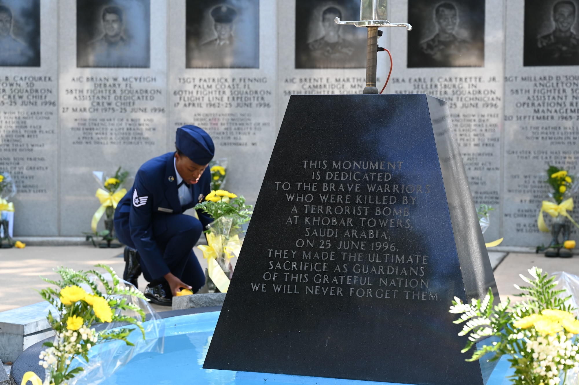 The 33rd Fighter Wing hosted the 29th annual Khobar Towers Memorial Ceremony.