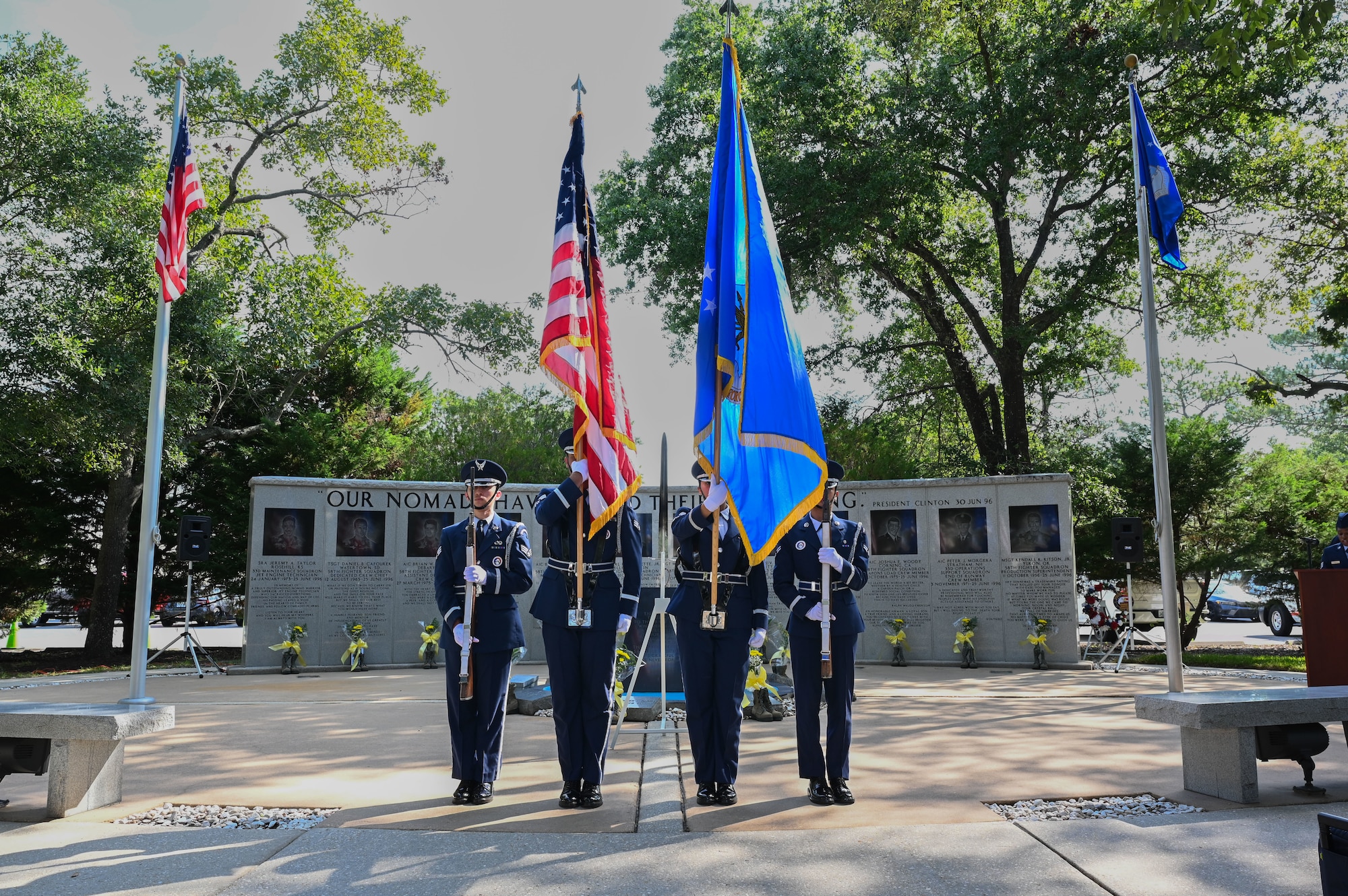 The 33rd Fighter Wing hosted the 29th annual Khobar Towers Memorial Ceremony.