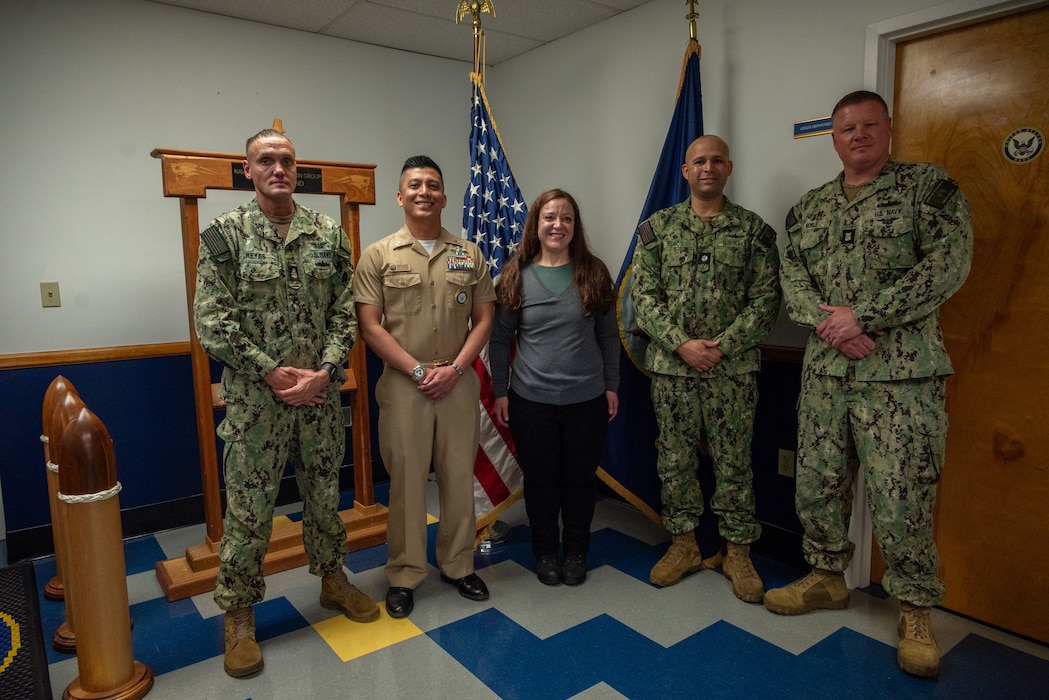 BOSTON (June 5, 2025) – Sailors pose for a photo after the commissioning ceremony for Dr. Isabel

Bernal, center, as a General Surgeon into the U.S. Navy. NTAG New England supports NRC’s mission in

Massachusetts, Connecticut, Rhode Island, Vermont, New Hampshire, and eastern New York. (U.S. Navy

photo by Mass Communication Specialist 2nd Class Michael J. Cintron)