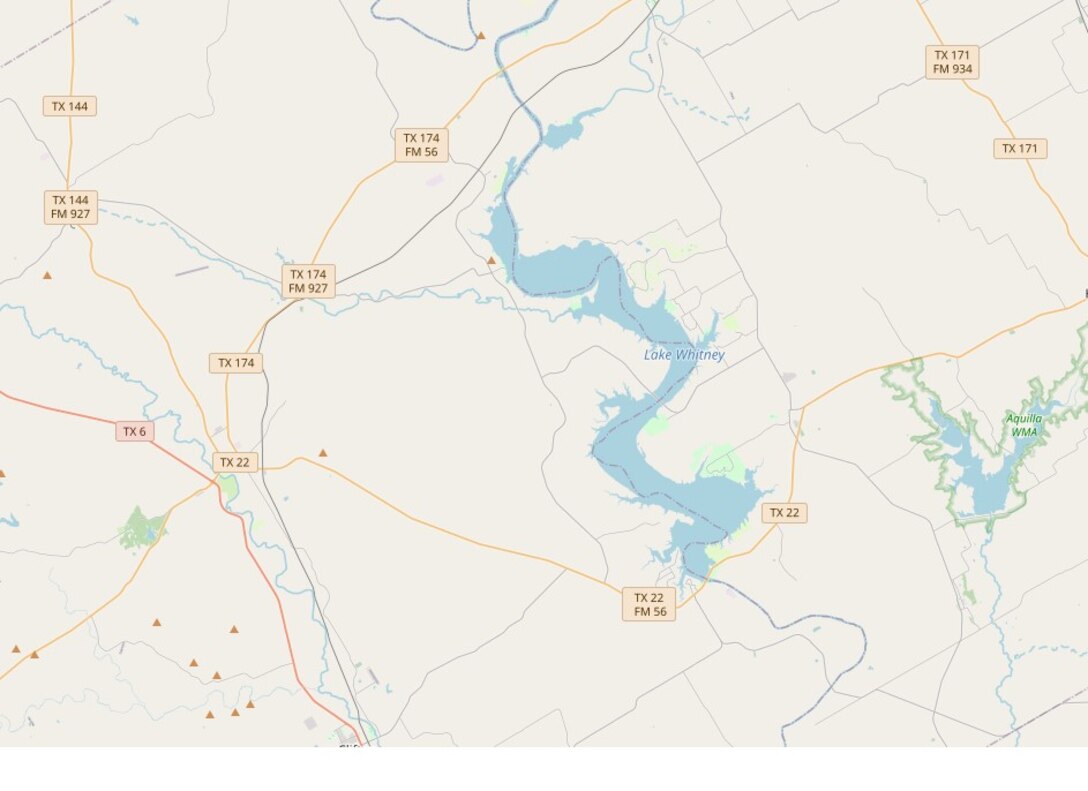Whitney Lake Map