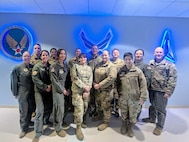 Image of Airmen posing for a photo.